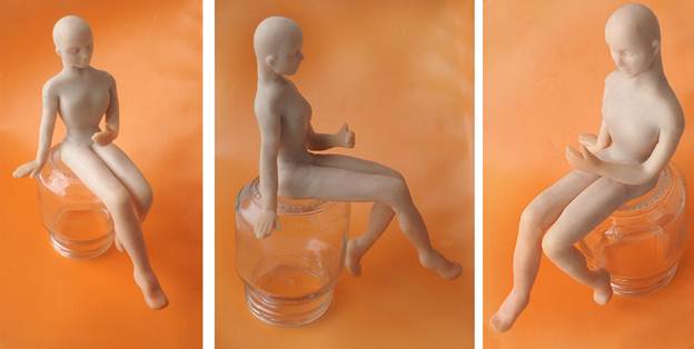 Пластика для изготовления кукол FIMO Professional doll art полупрозрачный фарфор (03), 85г