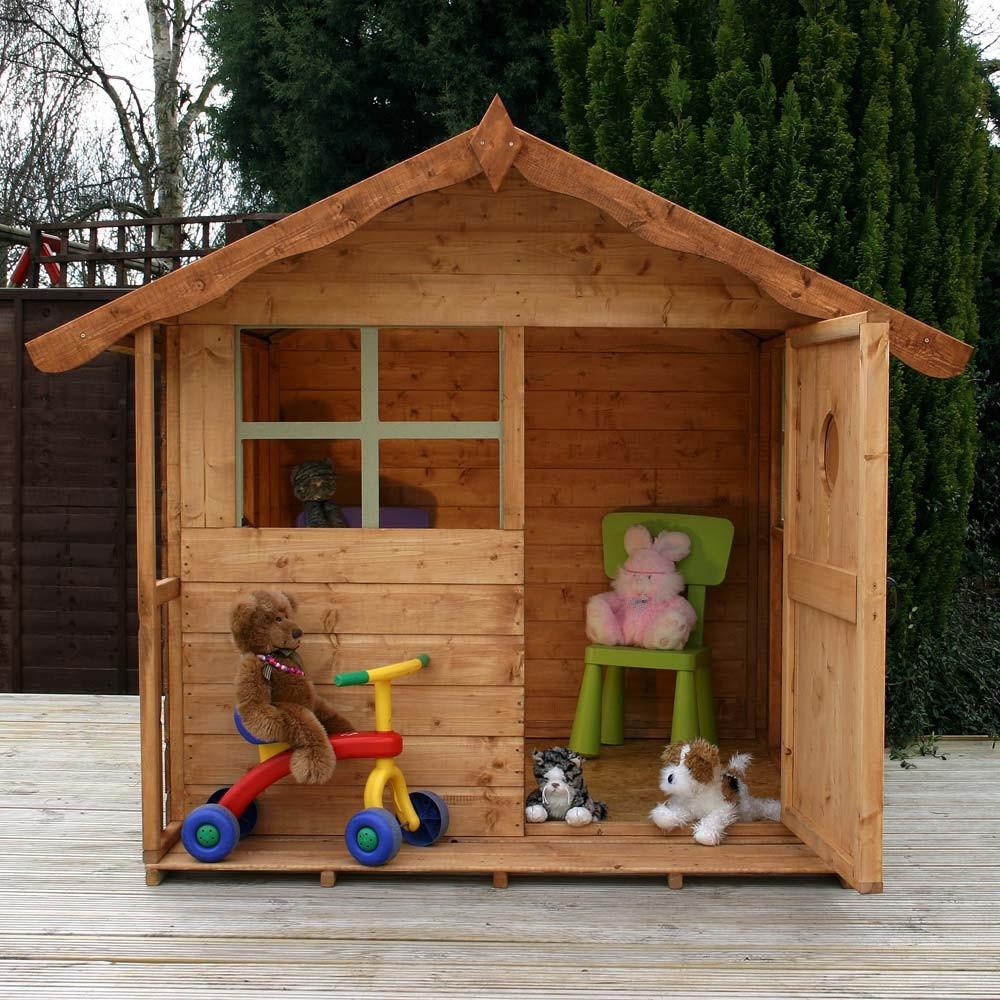Домик для ребенка на даче (46 фото)