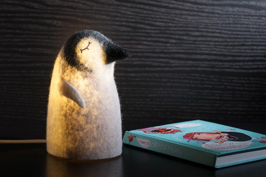 Светильник пингвин