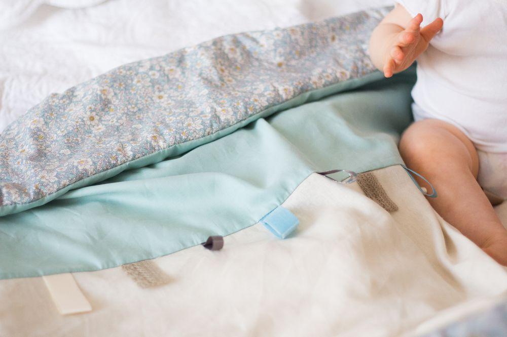 Простой способ сшить своими руками одеяло для ребенка