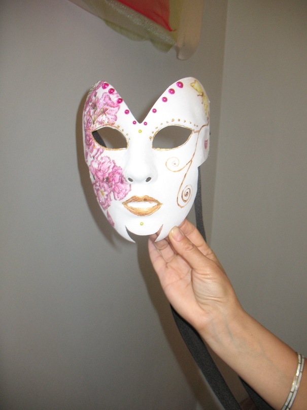 Венецианские маски — мастер-класс по росписи карнавальных масок