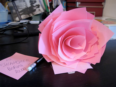 Необычные розы нескольких цветов из бумаги | Другие поделки из бумаги и картона