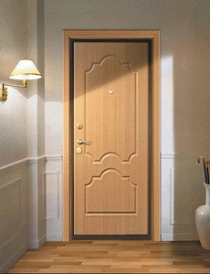 Способы облицовки деревянных и металлических дверей