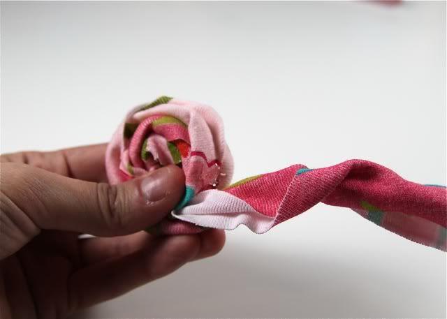 Мастер-класс: Текстильная роза - Цветы из ткани Полины Кузнецовой
