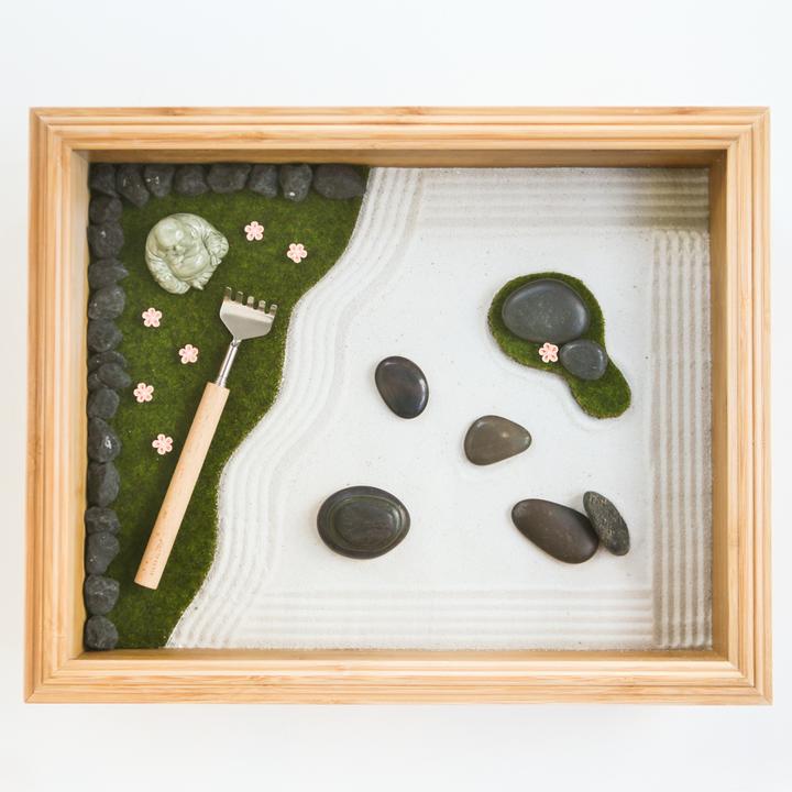Самодельный сад камней