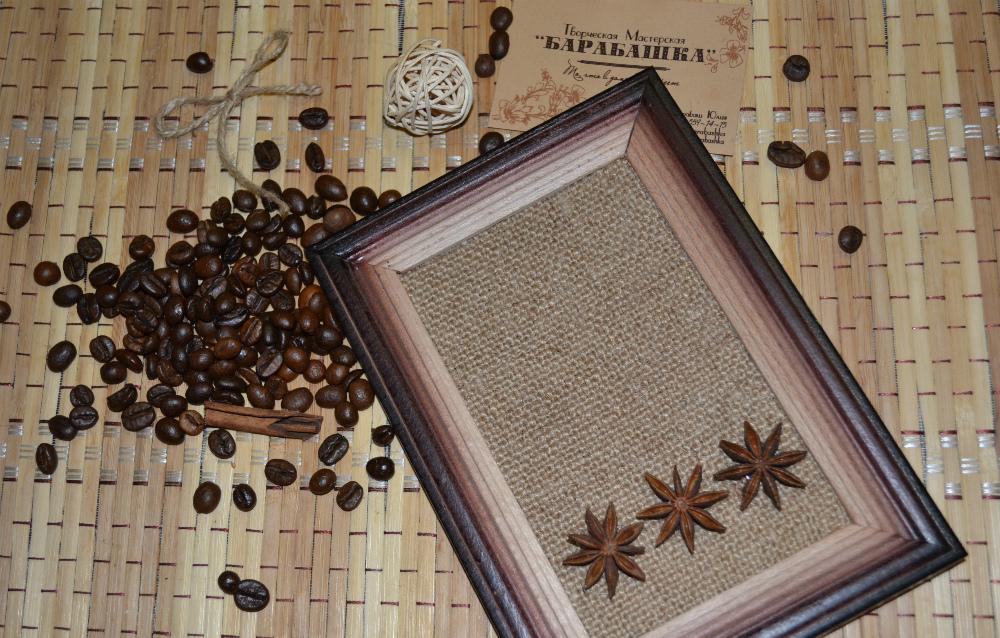 Картины из кофейных зерен своими руками: мастер-класс, фото