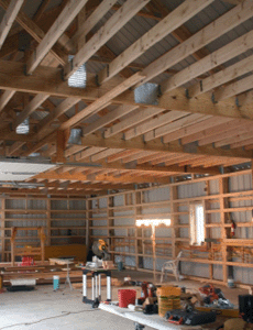 Потолок в деревянном доме: нет предела совершенству