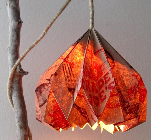 20 удивительных фонариков и ламп из бумаги: украшаем дом своими руками!