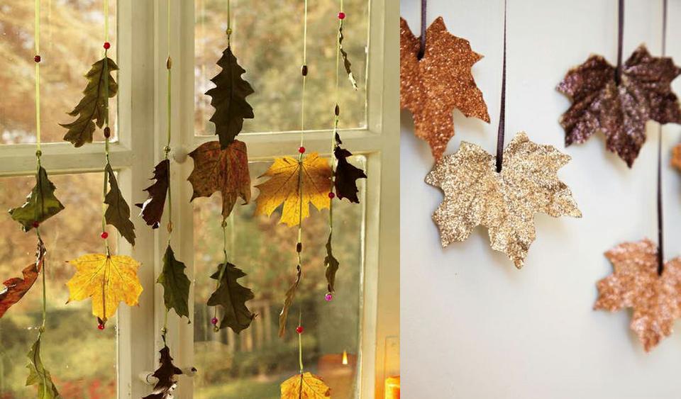 Осенний декор для дома своими руками (30+ идей)