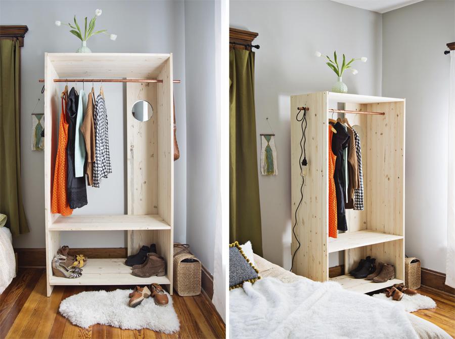 5 легких шагов как сделать шкаф из фанеры своими руками. | AfIa (мебель, дом) | Дзен