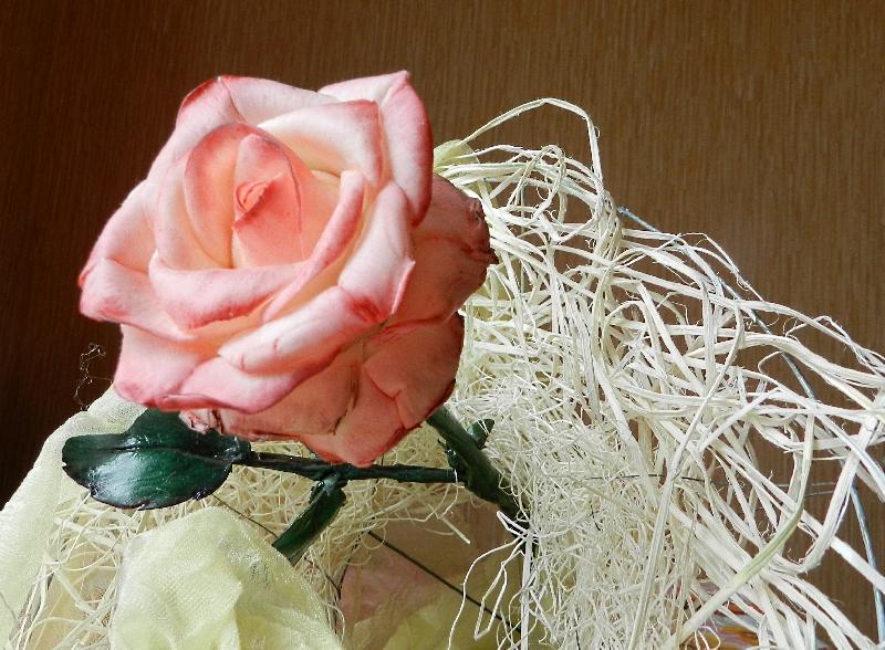 Цветы из холодного фарфора своими руками.Лепка розы (мастер класс с фото,видео)