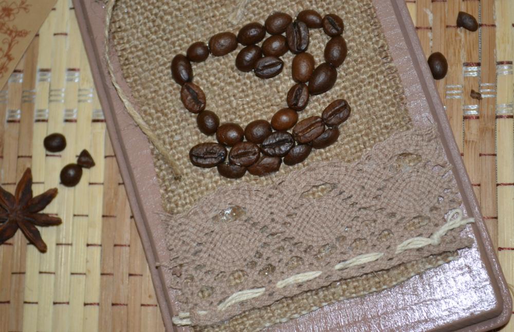 Кофейные зерна в рукоделии