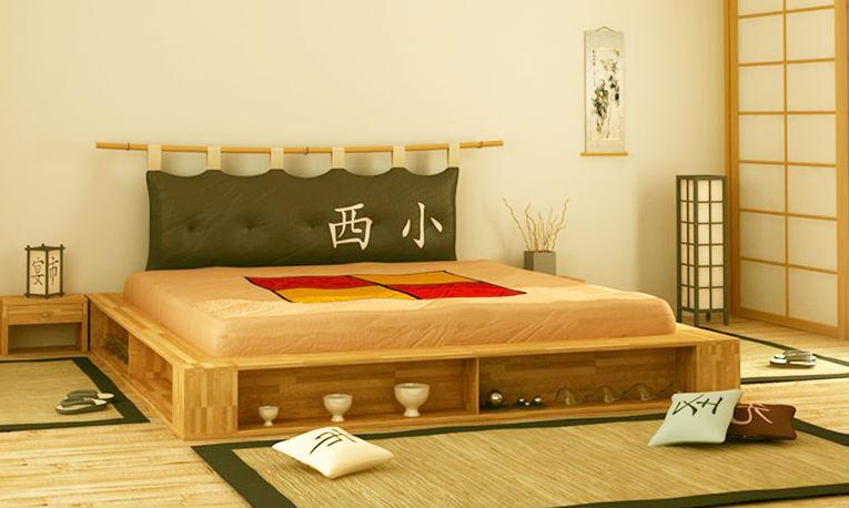 Дизайн спальни в японском стиле: как обустроить философский интерьер