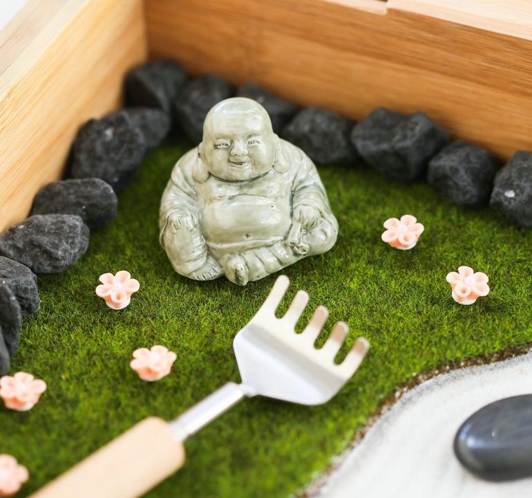Как сделать японский настольный садик своими руками